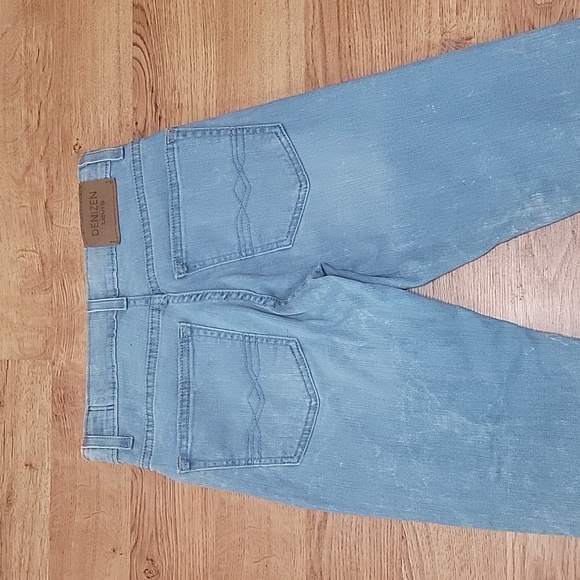 Levis Denizon Taper Distressed Jeans Size 12 - Picture 11 of 12